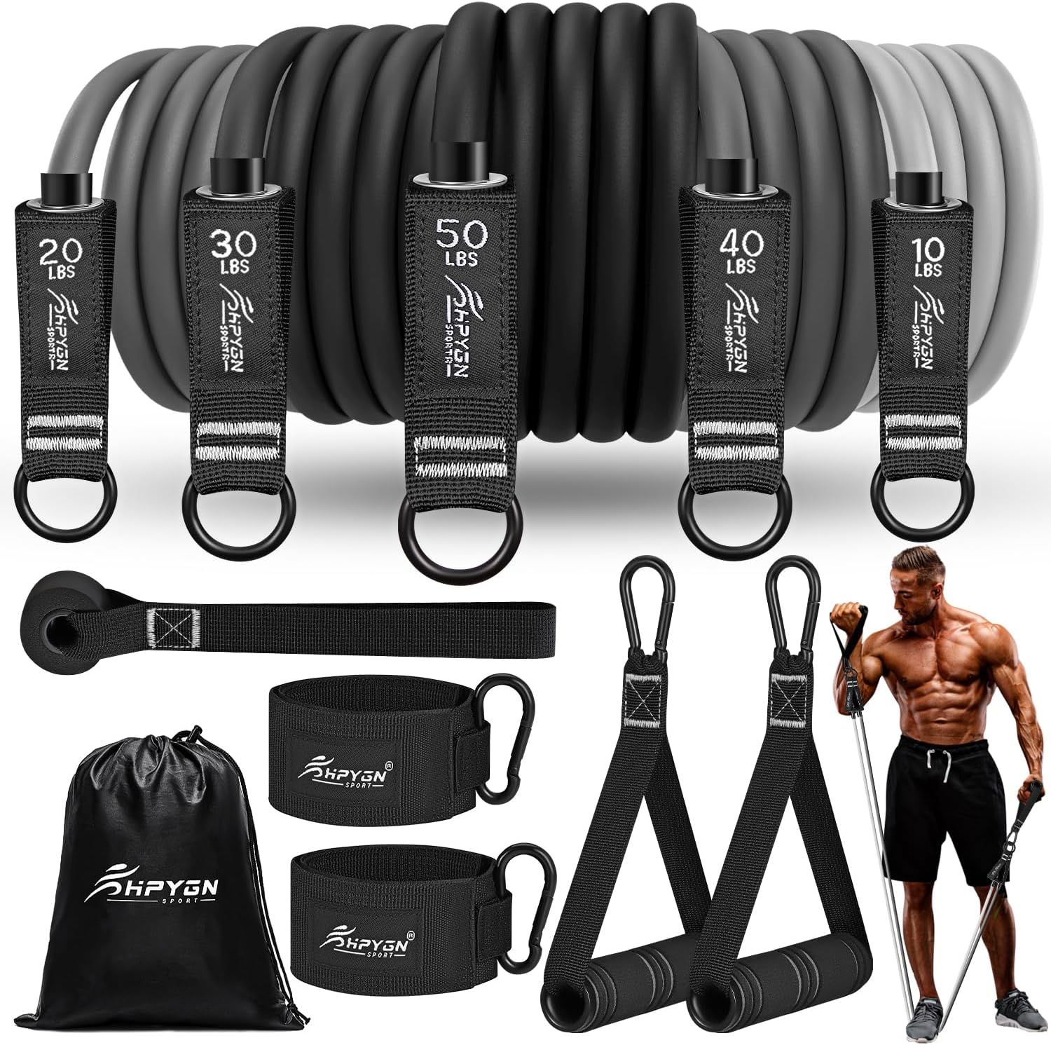 Resistance bands set
